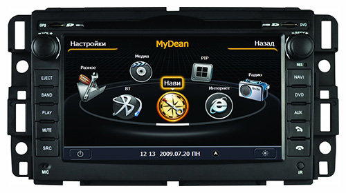 Магнитола MyDean 1021 (Chevrolet Tahoe 2007-) Магнитола MyDean 1021 (Chevrolet Tahoe 2007-)