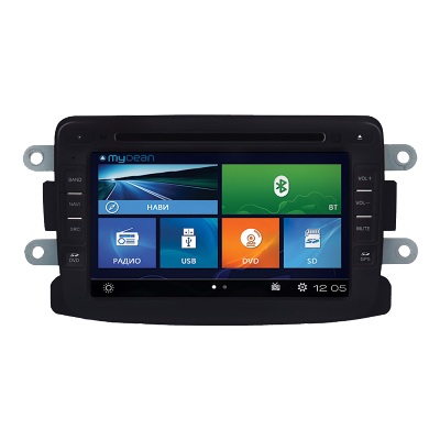 Магнитола MyDean 2157 Renault Duster (2011-), Logan (2014-)  Магнитола MyDean 2157 Renault Duster (2011-), Logan (2014-)