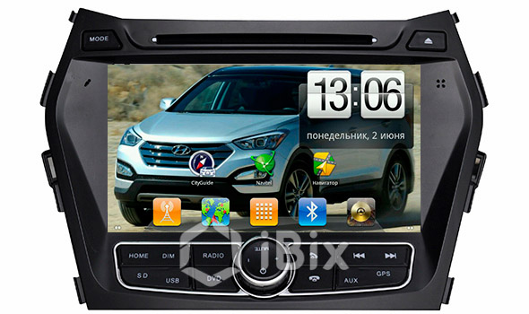 Магнитола iBix Hyundai ix45 Магнитола iBix Hyundai ix45