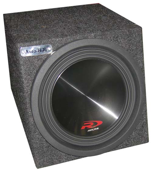 Автомобильный сабвуфер Alpine SWR-10D4 box Автомобильный сабвуфер Alpine SWR-10D4 box